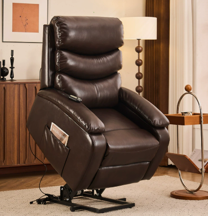 Heavy Equipment Lift - Fauteuil inclinable électrique moderne, canapé de